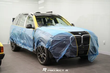부천 BMW X7 신차 썬팅 글라스틴트 슈어X 틴팅, 크롬죽이기, PPF 생활보호패키지 / 부천 원미구 상동