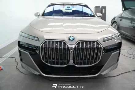 BMW 7시리즈 듀오톤 랩핑, 750e 오토벨벳 리페어블랙 시공 부천랩핑 프로젝트알 / 부천 원미구 상동