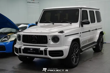 벤츠 G63 AMG 지바겐 범퍼 PPF 재시공, 울트라핏 XP크리스탈 부천PPF 프로젝트알 / 부천 원미구 상동