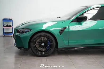 BMW M4 컴페티션 루프 하이그로시 PPF, 비닐프로그 젠틀그레이 전체랩핑, 부천 프로젝트알 / 부천 원미구 상동