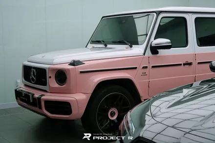 벤츠 G63 AMG 지바겐 듀오톤 스타일 투톤 랩핑 부천 프로젝트알 / 부천 원미구 상동