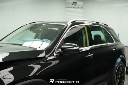 벤츠 GLE 300d 틴팅 재시공, 글라스틴트 선셋 부천 열차단 썬팅 프로젝트알 / 부천 원미구 상동