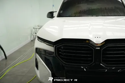 BMW XM 사고로 인한 본넷 PPF 재시공, 울트라핏 무광 PPF 부천 프로젝트알 / 부천 원미구 상동