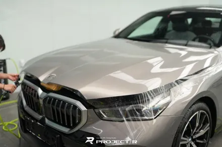 BMW 5시리즈 실내 포함 PPF 본넷 패키지 시공 후기, 부천 프로젝트알 / 부천 원미구 상동