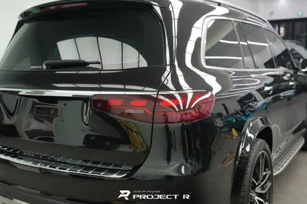 벤츠 GLS 580 부분 PPF, 사고수리 뒷범퍼 트렁크 재시공, 부천 울트라핏 PPF 전문 프로젝트알 / 부천 원미구 상동