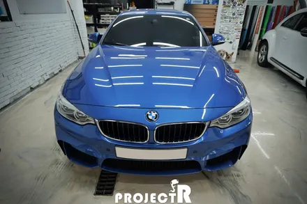 BMW M4 컨버터블 에이버리 락그레이 전체 랩핑, 인천 자동차 래핑 전문점 프로젝트알 / 부천 원미구 상동