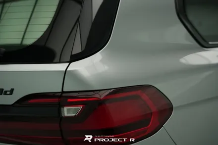 BMW X7 40d 전체 랩핑 비닐프로그 실버 메탈릭 시공, 부천 프로젝트알 / 부천 원미구 상동