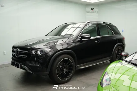 벤츠 GLE 300d 틴팅 재시공, 글라스틴트 선셋 부천 열차단 썬팅 프로젝트알 / 부천 원미구 상동