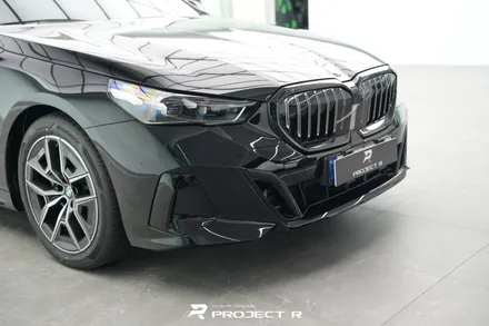 부천 BMW 5시리즈 530i 전체 PPF, 울트라핏 블랙PPF 시공, 프로젝트알 / 부천 원미구 상동