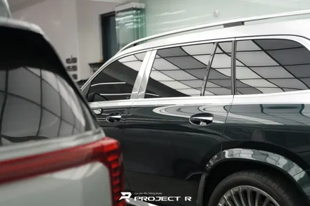 벤츠 GLS600 마이바흐 듀오톤 비닐프로그 로얄그린 및 메탈실버 투톤 랩핑, 부천 프로젝트알 / 부천 원미구 상동