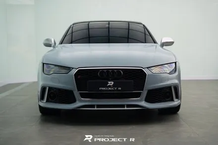 아우디 RS7 전체랩핑 3M2080 배틀쉽그레이, 부천 약대동 자동차랩핑 프로젝트알 / 부천 원미구 상동