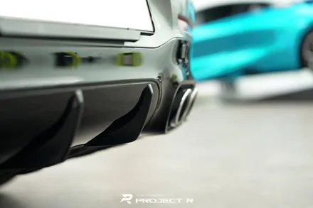 벤츠 AMG GT43 앞범퍼 및 리어 디퓨저 울트라핏 PPF 재시공, 부천 수입차PPF 전문 프로젝트알 / 부천 원미구 상동