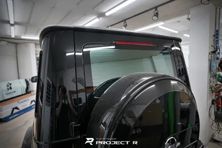 벤츠 G63 AMG 지바겐 열차단 썬팅, 글라스틴트 선셋 재시공, 부천 상동 프로젝트알 / 부천 원미구 상동
