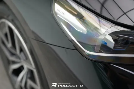 부천 BMW 5시리즈 530i 전체 PPF, 울트라핏 블랙PPF 시공, 프로젝트알 / 부천 원미구 상동