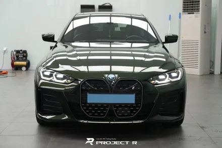 BMW i4 전체PPF 사고 보험처리 부분 재시공, 부천PPF 프로젝트알 / 부천 원미구 상동