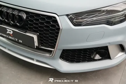 아우디 RS7 전체랩핑 3M2080 배틀쉽그레이, 부천 약대동 자동차랩핑 프로젝트알 / 부천 원미구 상동