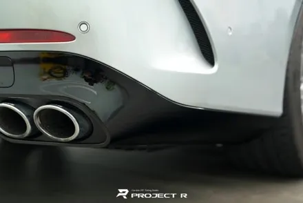 벤츠 AMG GT43 앞범퍼 및 리어 디퓨저 울트라핏 PPF 재시공, 부천 수입차PPF 전문 프로젝트알 / 부천 원미구 상동