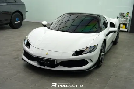 페라리 296 GTS PPF 프론트패키지 및 카본PPF 포인트 시공 부천 프로젝트알 / 부천 원미구 상동