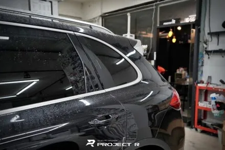 포르쉐 카이엔 전체랩핑, 비닐프로그 유광 프로즌베리 자동차래핑 in 부천 프로젝트알 / 부천 원미구 상동
