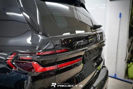 BMW X7 신차 윈도 틴팅 글라스틴트 슈어X 열차단썬팅, 크롬죽이기 부분 랩핑, 부천 상동 프로젝트알 / 부천 원미구 상동