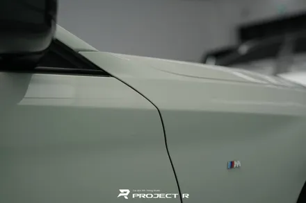 BMW 5시리즈 530i 전체 랩핑 재시공, 비닐프로그 고광택 게인스보로 그레이, 부천 프로젝트알 / 부천 원미구 상동