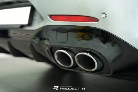 벤츠 AMG GT43 앞범퍼 및 리어 디퓨저 울트라핏 PPF 재시공, 부천 수입차PPF 전문 프로젝트알 / 부천 원미구 상동