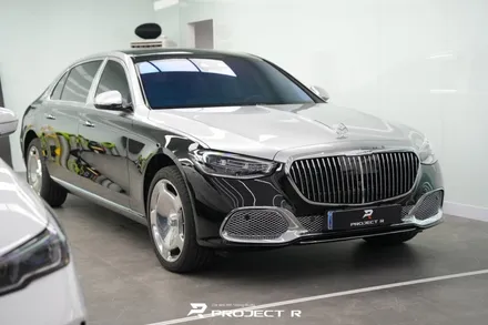 벤츠 S580 마이바흐 S680 컨버전 그릴 교체, 글라스틴트 카모 썬팅, 실내PPF / 부천 프로젝트알 / 부천 원미구 상동