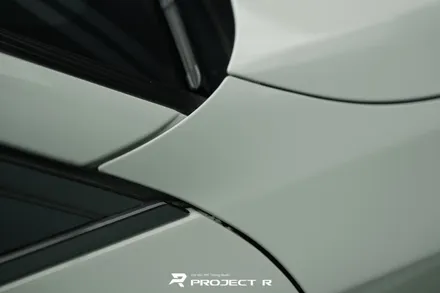 BMW 5시리즈 530i 전체 랩핑 재시공, 비닐프로그 고광택 게인스보로 그레이, 부천 프로젝트알 / 부천 원미구 상동