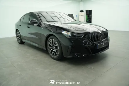 부천 BMW 5시리즈 530i 전체 PPF, 울트라핏 블랙PPF 시공, 프로젝트알 / 부천 원미구 상동