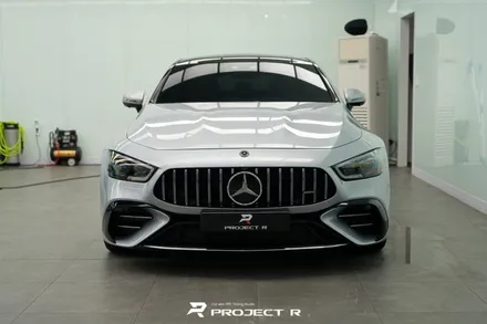 벤츠 AMG GT43 앞범퍼 및 리어 디퓨저 울트라핏 PPF 재시공, 부천 수입차PPF 전문 프로젝트알 / 부천 원미구 상동