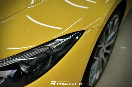 벤츠 SL63 AMG 스텍 윈드쉴드, UPPF 전체 PPF 및 카본PPF, 부천 프로젝트알 / 부천 원미구 상동
