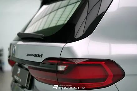 BMW X7 40d 전체 랩핑 비닐프로그 실버 메탈릭 시공, 부천 프로젝트알 / 부천 원미구 상동