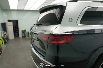 벤츠 GLS600 마이바흐 듀오톤 비닐프로그 로얄그린 및 메탈실버 투톤 랩핑, 부천 프로젝트알 / 부천 원미구 상동