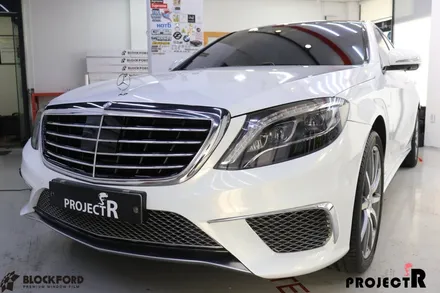 부천 랩핑전문점 벤츠 S63 AMG 전체랩핑 에이버리 사틴블랙 올래핑 후기~ / 부천 원미구 상동