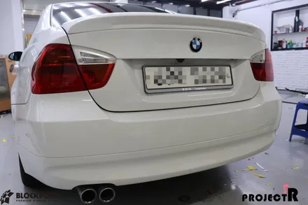 bmw 3시리즈 오라칼 라이트필름 부천랩핑샵 프로젝트알에서 시공하다 / 부천 원미구 상동
