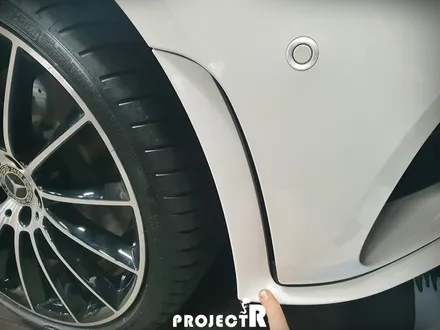 벤츠 CLS 신형 포인트 부분 랩핑, 3M1080 유광블랙  by 부천 랩핑 프로젝트R / 부천 원미구 상동