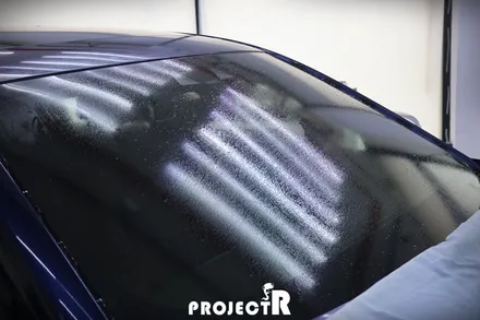 BMW 5시리즈 전면 유리보호를 위한PPF, 윈드쉴드 시공 후기 by 부천 프로젝트R / 부천 원미구 상동