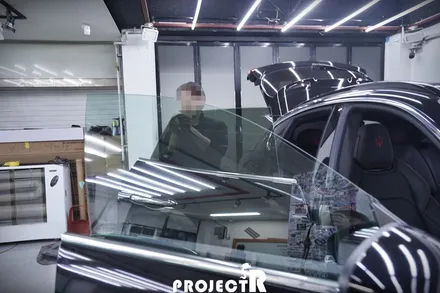 마세라티 르반떼 블락포디 열차단 썬팅, 샴페인골드 프리미엄 윈도 틴팅 재시공 후기 by 부천썬팅 프로젝트R / 부천 원미구 상동