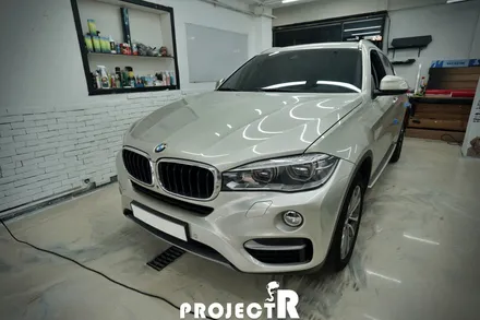 인천 자동차 랩핑, BMW X6 에이버리 사틴 화이트 펄 전체 랩핑 시공기 by 프로젝트알 / 부천 원미구 상동