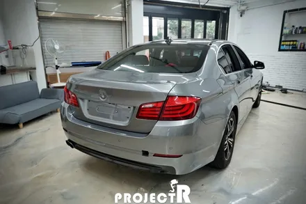 BMW 520d 전체 랩핑, 에이버리 패션 레드 메탈릭 자동차 래핑 by 인천 프로젝트알 / 부천 원미구 상동