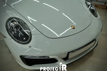 포르쉐 911 카레라 4 전체 랩핑, 에이버리 유광블랙 자동차 래핑 by 부천랩핑 전문 프로젝트알 / 부천 원미구 상동