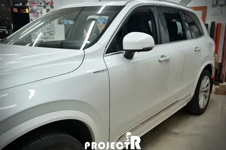 볼보 XC90 에이버리 사틴블랙 전체 랩핑, 부천 프로젝트알 / 부천 원미구 상동