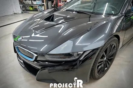 BMW i8 전체 랩핑, 에이버리 유광 에메랄드 그린 시공, 부천랩핑 프로젝트알 / 부천 원미구 상동