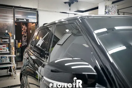 레인지로버 스포츠 열차단 썬팅, 글라스틴트 선셋 윈도 틴팅 시공 in 부천 상동 프로젝트알 / 부천 원미구 상동