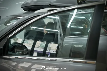코란도C 윈도 틴팅, 글라스틴트 선셋 열차단 썬팅 재시공 / 부천 상동 프로젝트R / 부천 원미구 상동