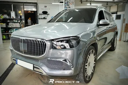 벤츠 GLS 600 마이바흐 듀오톤 에이버리 유광 화이트 투톤 랩핑, 부천 프로젝트R / 부천 원미구 상동