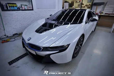 BMW i8 에이버리 사틴블랙 전체랩핑 시공, 부천 자동차랩핑 프로젝트알 / 부천 원미구 상동