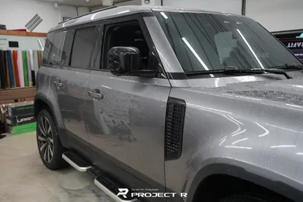 부천 PPF 랜드로버 디펜더 울트라핏 블랙PPF 전체 시공, 프로젝트알 / 부천 원미구 상동