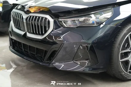 부천 BMW 5시리즈 530i 전체 PPF, 울트라핏 블랙PPF 시공, 프로젝트알 / 부천 원미구 상동