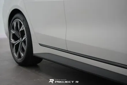 BMW i4 사이드스텝 3M 카본 부분 포인트 랩핑, 부천 프로젝트R / 부천 원미구 상동